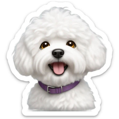Bichon frise sticker