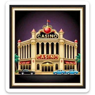 CASINO UNION  sticker