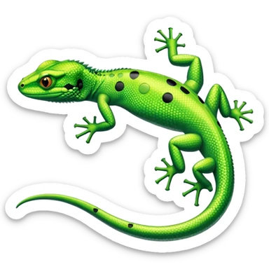 LIZARD which has some really long and large dots on its back. looks like the one on the Hands on Machine learning with scikit learn&tensorflow book sticker