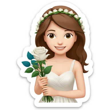 Bride sticker