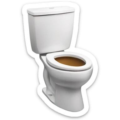 Skibidi toilet rizzing up kia cenat sticker