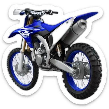 Moto yamaha yz 125 sticker