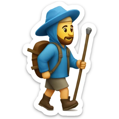 Concha camino De Santiago  sticker