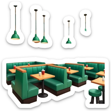 Wingstop restaurant  sticker