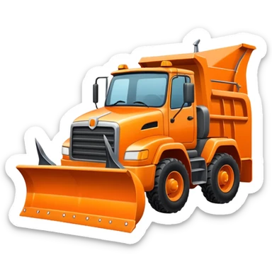 snow plow sticker