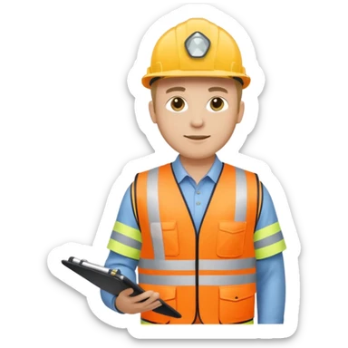 AIRPORT ENGINEER - NO HELMET sticker