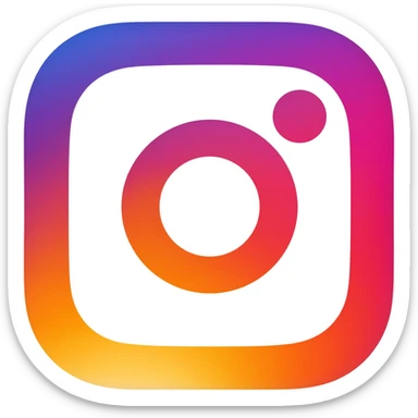 simbolo de instagram sticker