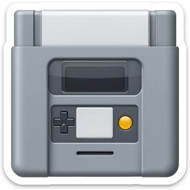 game cartridge sticker