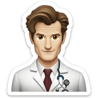 Doctor Who Matt Smith sticker