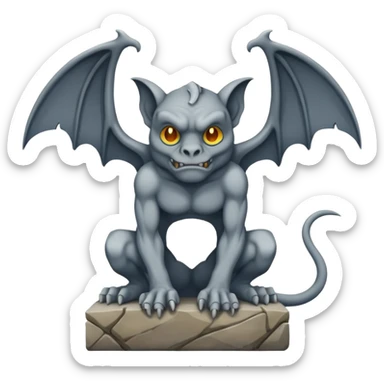 Gargoyle, full body sticker