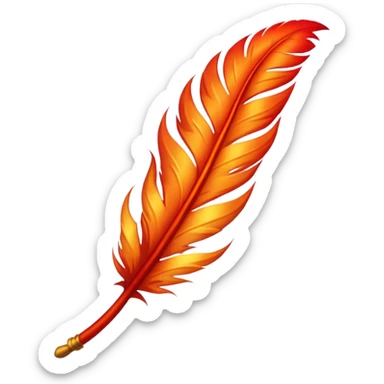 PHOENIX FEATHER sticker