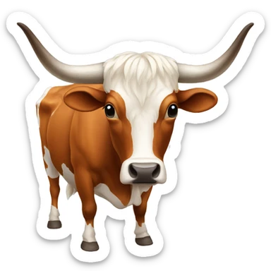 texas longhorn sticker