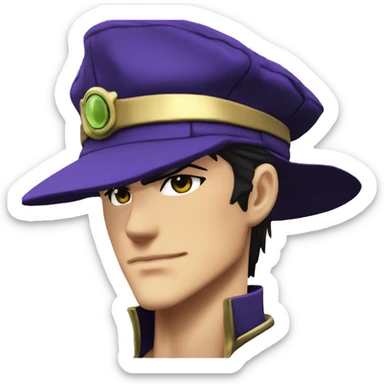 Jotaro from jojo bizzare adventure sticker