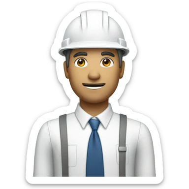 architect with a blueprint sticker