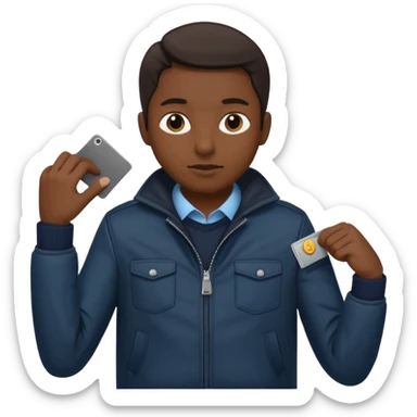 A person who steal from the pocket  sticker