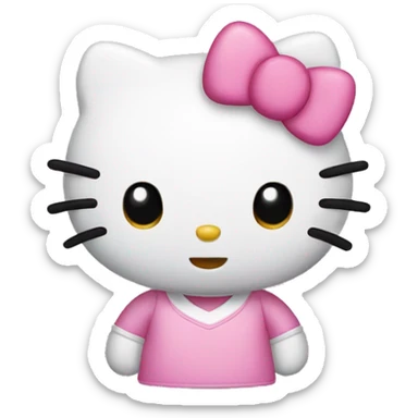 hello kitty  sticker