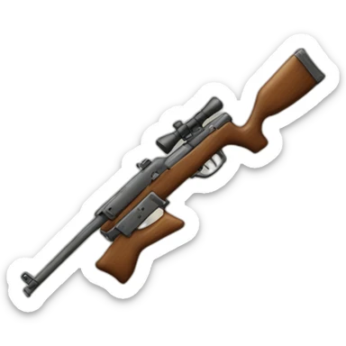 Carabine a plomb sticker