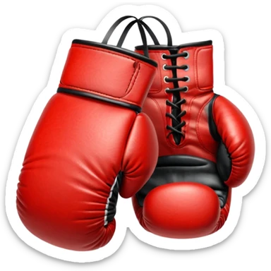 boxing gloves sticker