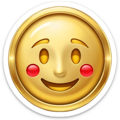 The secret to success emoji that looks like digital currency sticker