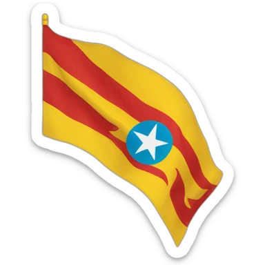 Tigray flag red and yellow sticker