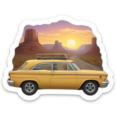 road trip sticker