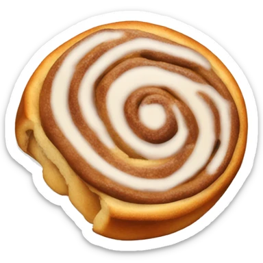 Cinnamon roll sticker