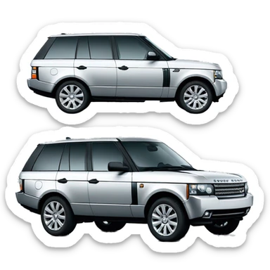 Land rover range Rover 2007 sticker