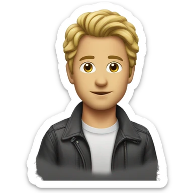 Young kirk hammet sticker