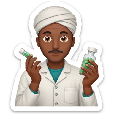 Marocan drugs dealer man sticker