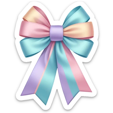 A pretty ribbon  sticker