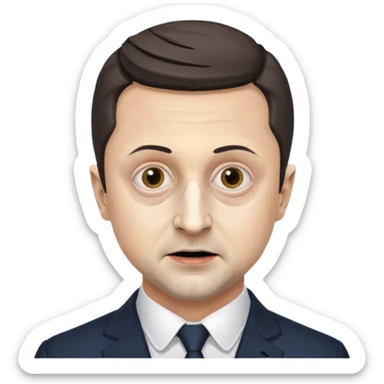 horror film zelensky sticker
