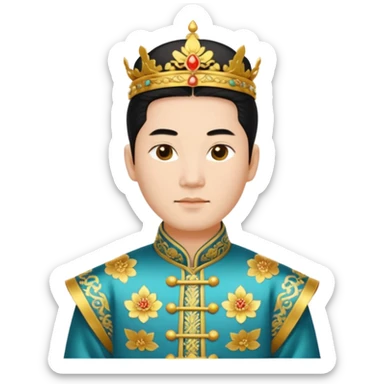 A Chinese princes sticker