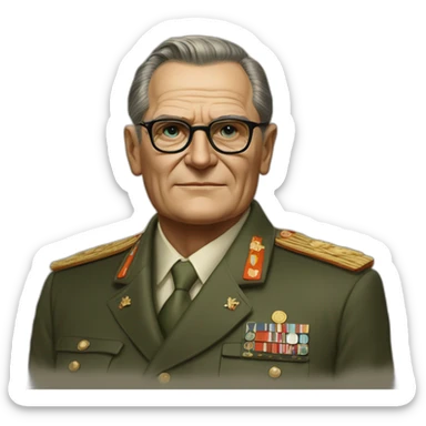 Josip broz Tito sticker