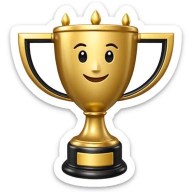 Faça um emoji da taça da Libertadores sticker