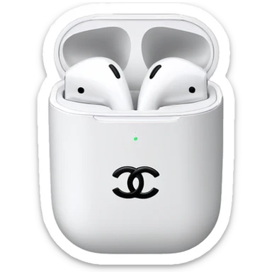 Chanel AirPods sticker