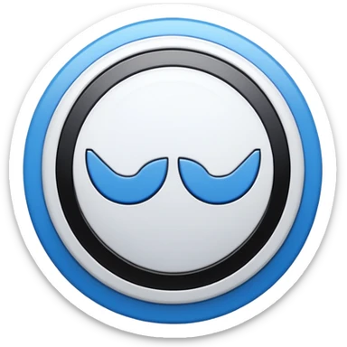 Make a emoji using bmw logo sticker