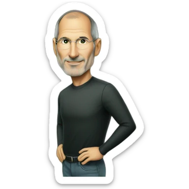 steve-jobs-in-soccer-field sticker
