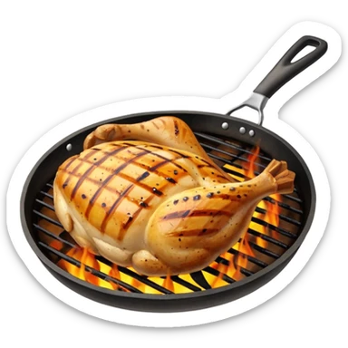 one Grilled Chicken breast sticker