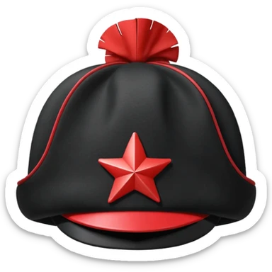 Napoleons  bicorne hat sticker