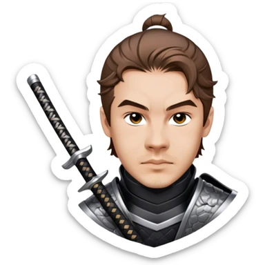 Modern Samurai sticker