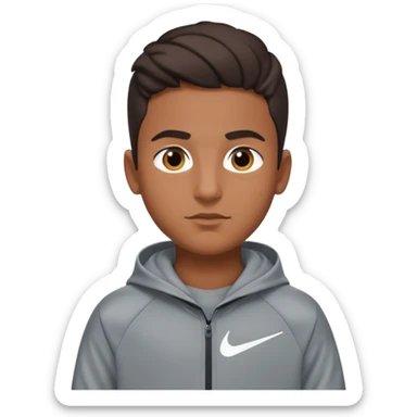 Nike tech with brown boy  sticker