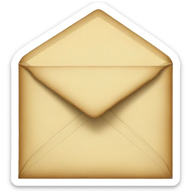 vintage envelope sticker