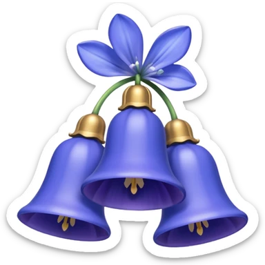 bluebells sticker