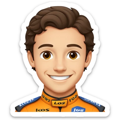 Lando Norris  sticker