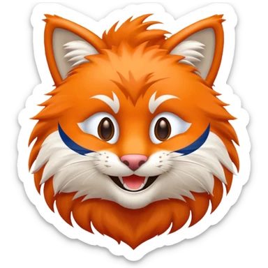 Arizona Wildcats mascot Wilber sticker