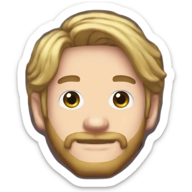 PewDiePie tuber simulator sticker