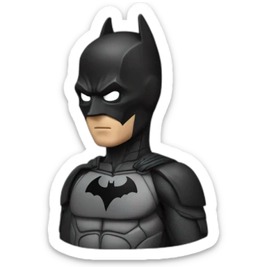 Spyder man batman sticker