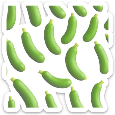 애호박 (Korean zucchini) sticker