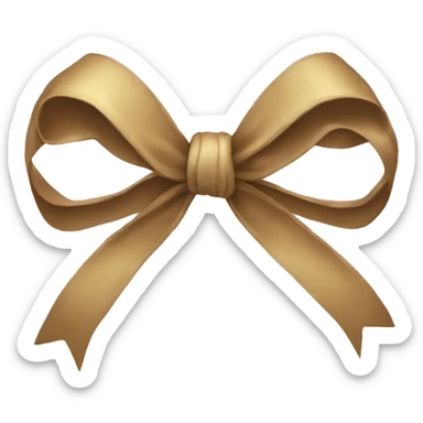 Bow sticker