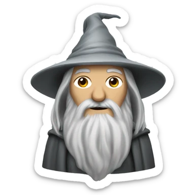 soccer gandalf sticker